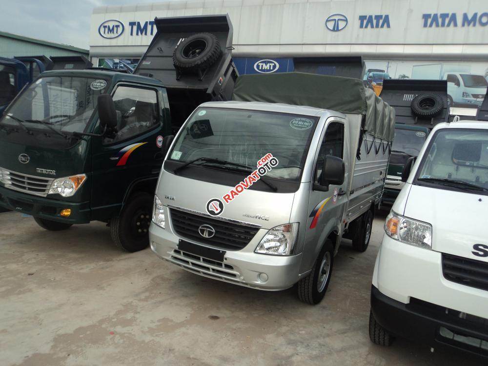 Đại lý xe tải Bình Dương Tata 990kg, 1T2 trả góp bán rẻ-1