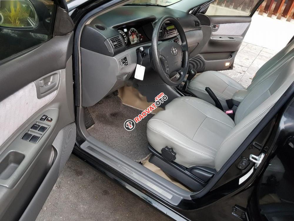 Cần bán gấp Toyota Corolla altis 1.8MT năm 2007, màu đen chính chủ-2