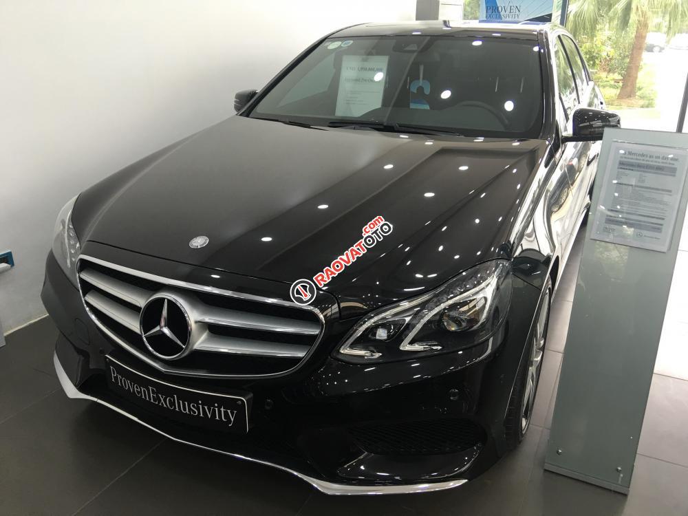 Bán Mercedes E250 AMG 2016, màu đen-0