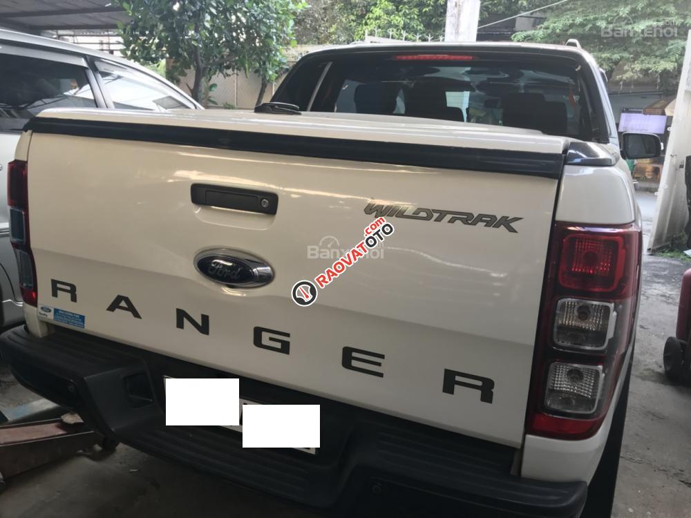 Cần bán Ford Ranger Wildtrack 3.2AT sản xuất 08/2015, màu trắng, nhập Thái Lan-8