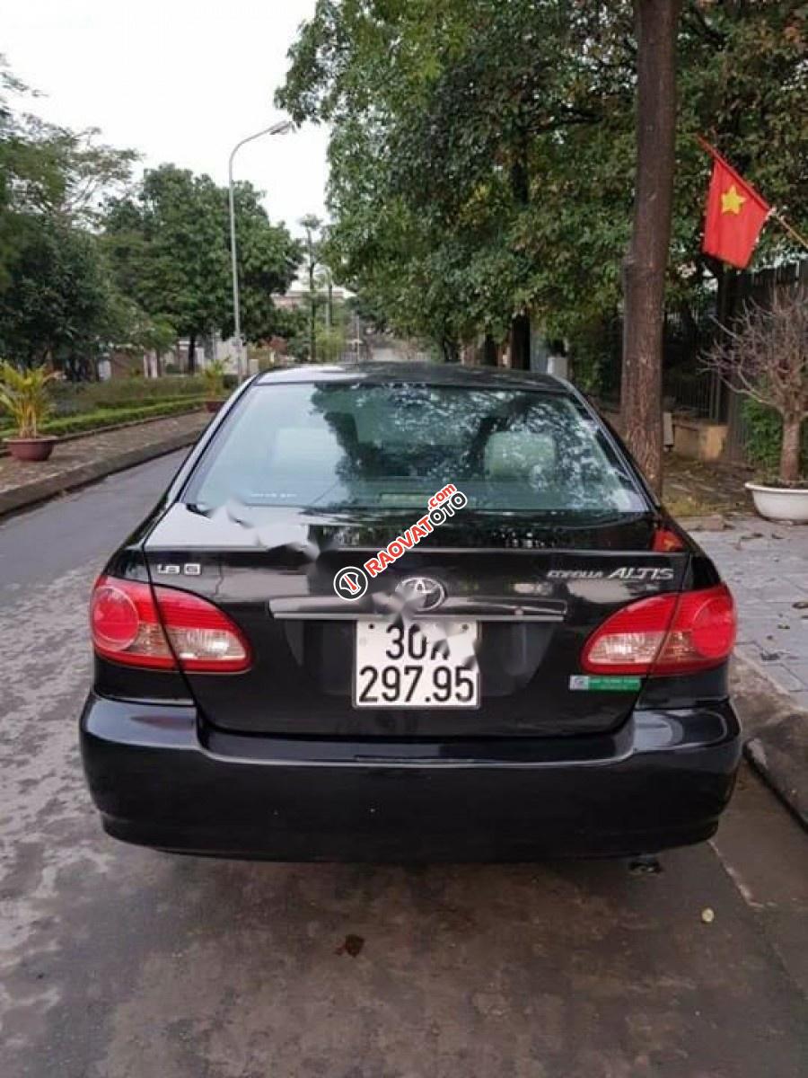 Cần bán lại xe Toyota Corolla altis 1.8MT đời 2007, màu đen số sàn-1