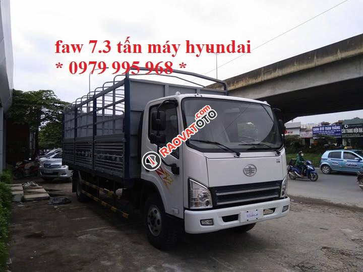 Bán xe Faw 7.3 tấn máy Hyundai thùng dài 6M25, giá tốt liên hệ 0979 995 968-2