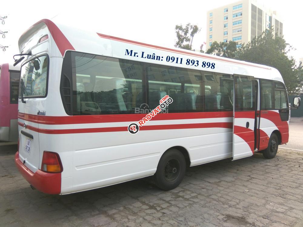 Bán xe 29 chỗ Hyundai County thân dài 3 cục, giá 1 tỷ 350 triệu, mới nhất 2017-0