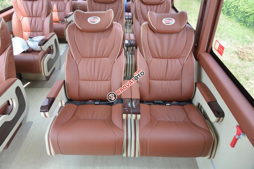 Bán xe khách cao cấp Samco Felix Limousine 17 chỗ ngồi - động cơ 5.2-7