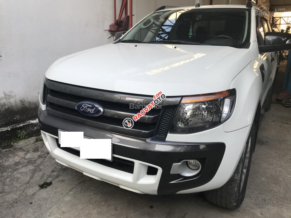 Cần bán Ford Ranger Wildtrack 3.2AT sản xuất 08/2015, màu trắng, nhập Thái Lan-9