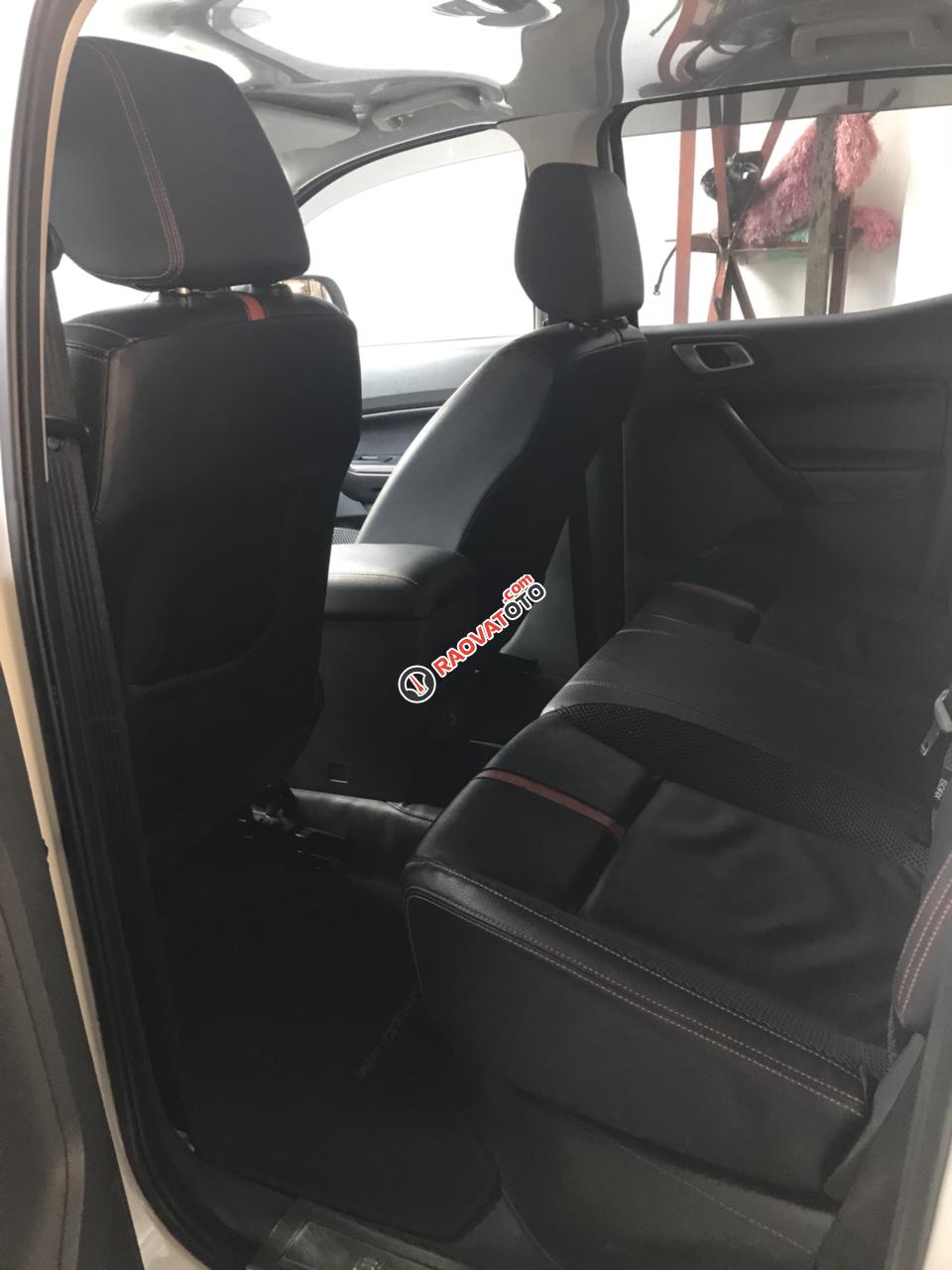 Cần bán Ford Ranger Wildtrack 3.2AT sản xuất 08/2015, màu trắng, nhập Thái Lan-2