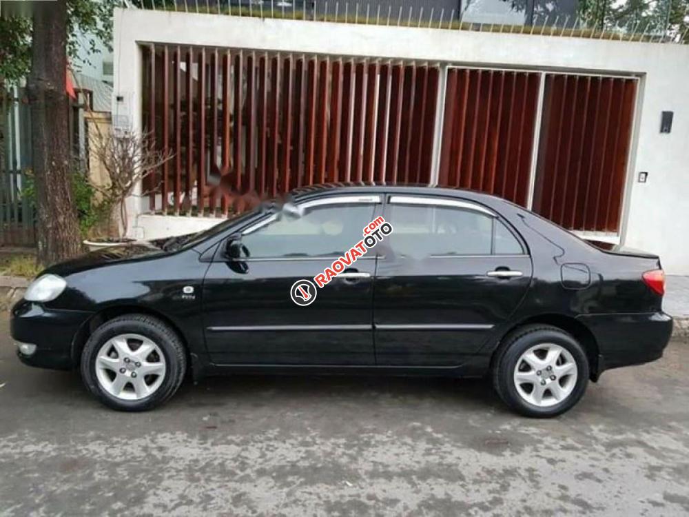 Cần bán lại xe Toyota Corolla altis 1.8MT đời 2007, màu đen số sàn-2