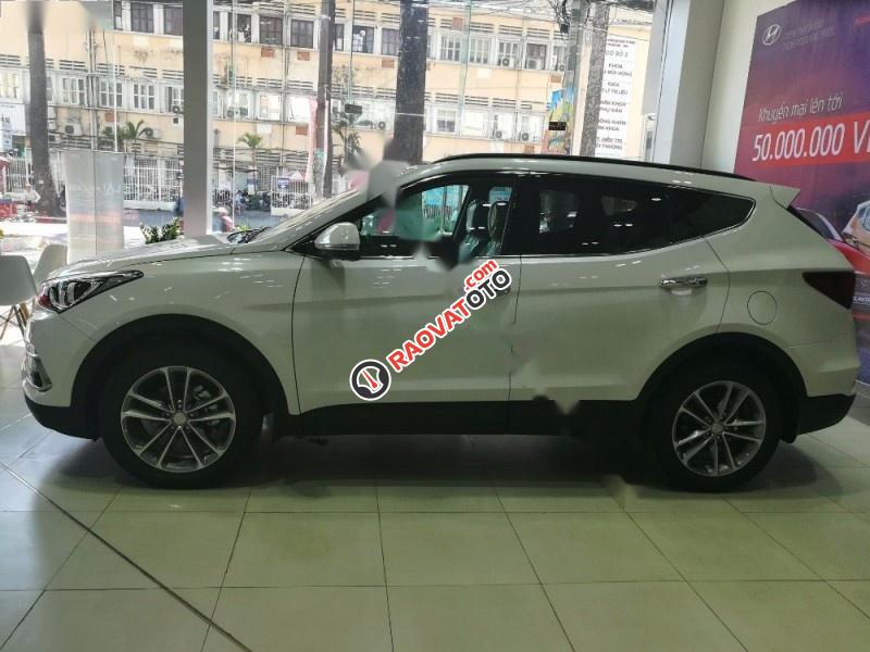 Bán ô tô Hyundai Santa Fe 2.2AT đời 2017, xe mới-1