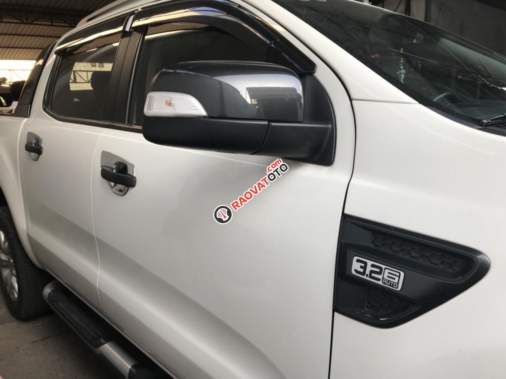 Cần bán Ford Ranger Wildtrack 3.2AT sản xuất 08/2015, màu trắng, nhập Thái Lan-6