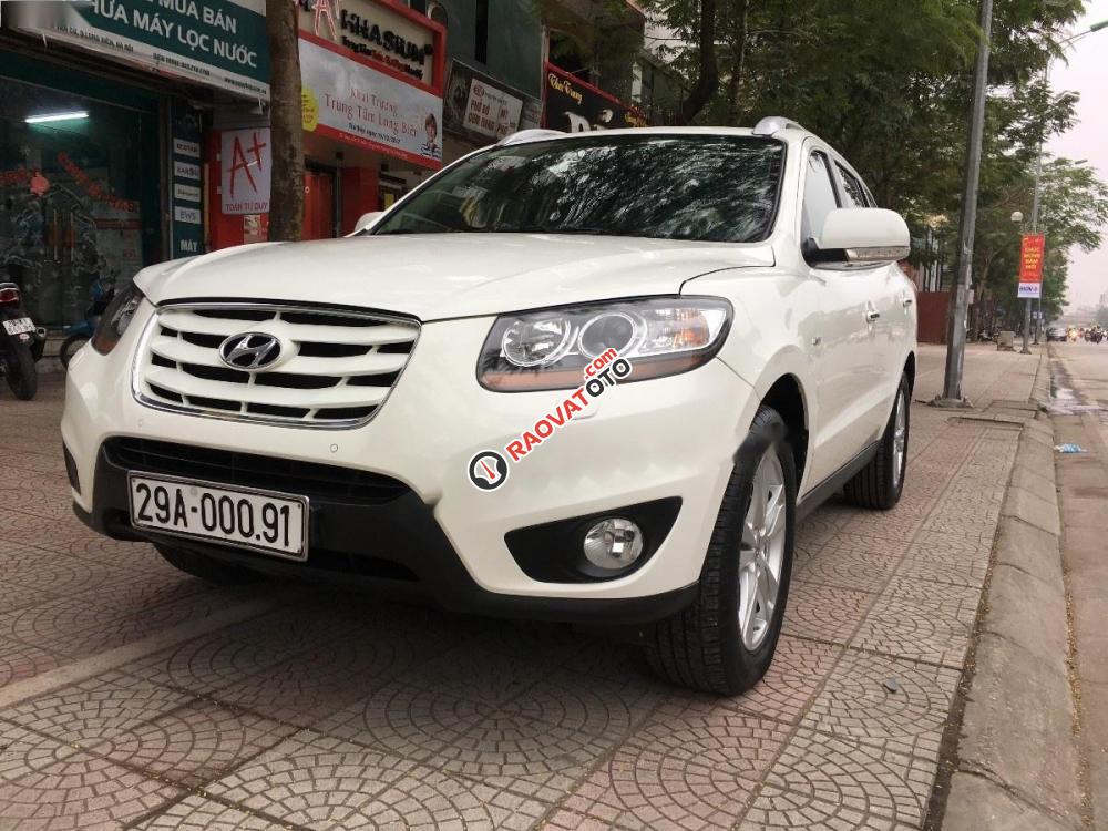 Bán Hyundai Santa Fe SLX 2011, màu trắng, nhập khẩu Hàn Quốc-2