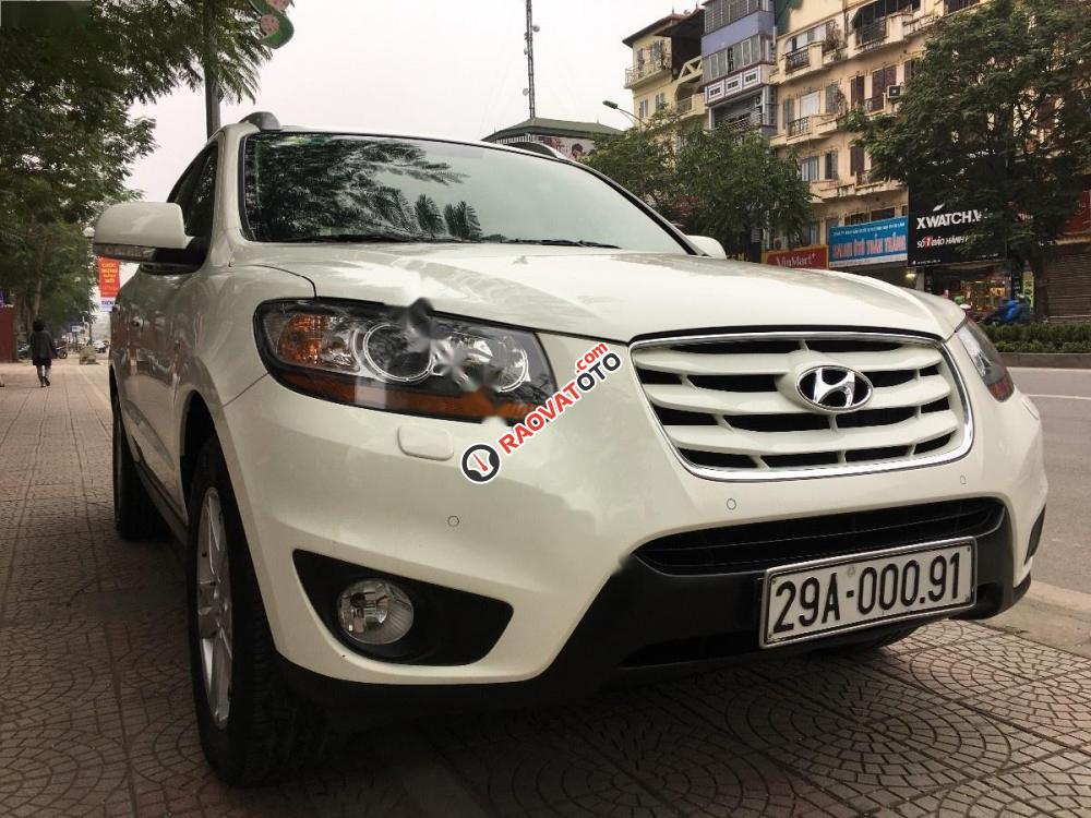 Bán Hyundai Santa Fe SLX 2011, màu trắng, nhập khẩu Hàn Quốc-1