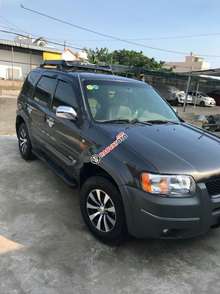 Cần bán lại xe Ford Escape 3.0 sản xuất 2003, màu xám, giá chỉ 195 triệu-1