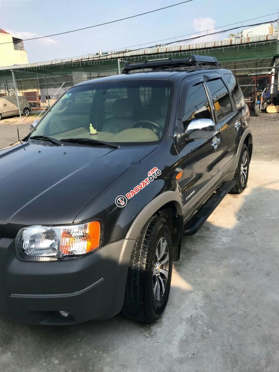 Cần bán lại xe Ford Escape 3.0 sản xuất 2003, màu xám, giá chỉ 195 triệu-0