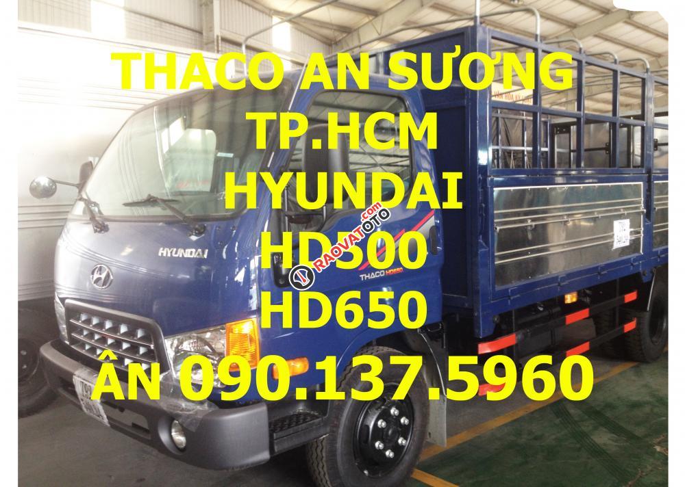 TP. HCM Thaco Hyundai HD500 5 tấn, thùng kín, màu xanh, sản xuất mới-3