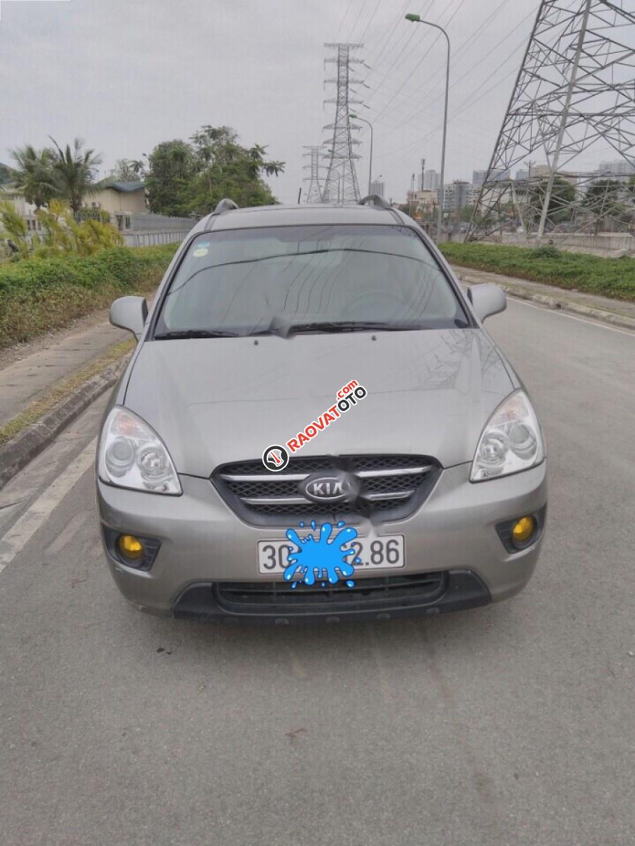 Bán Kia Carens SX đời 2009, màu xám -3