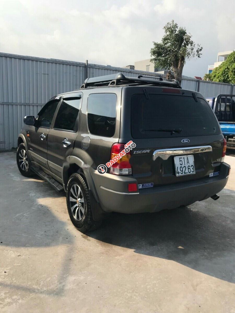 Cần bán lại xe Ford Escape 3.0 sản xuất 2003, màu xám, giá chỉ 195 triệu-2