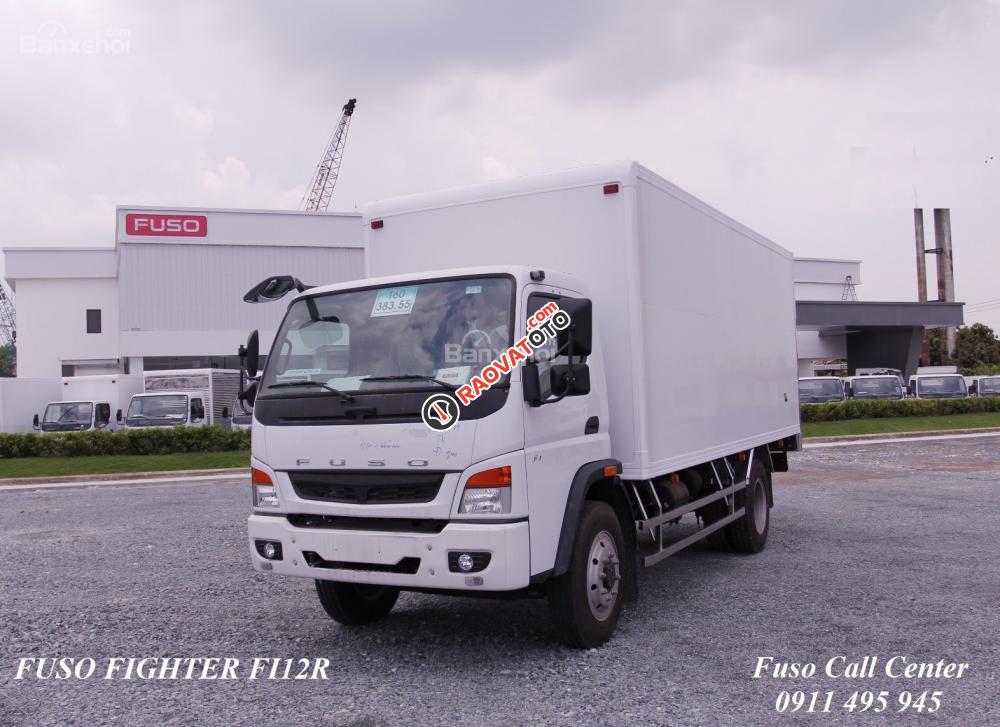 Bán xe tải 8 tấn Fuso Fighter FI đời 2017, màu trắng, xe nhập, 720tr-10