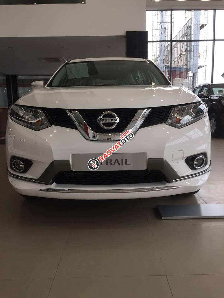 Bán xe Nissan X trail SL đời 2017, màu trắng-0