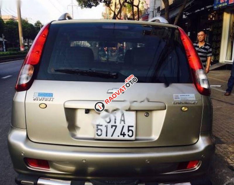 Bán Chevrolet Vivant 2.0 năm 2008, màu vàng còn mới-2