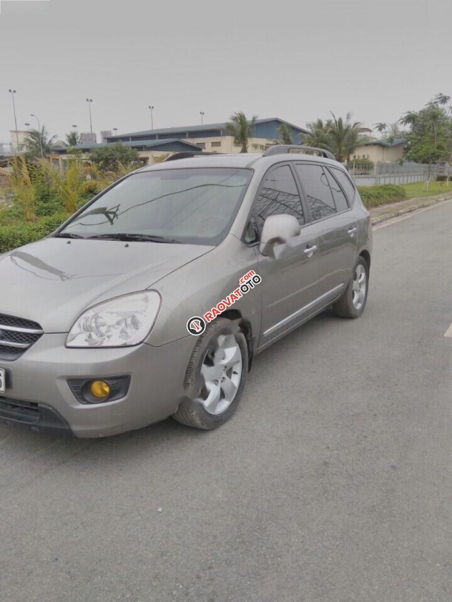 Bán Kia Carens SX đời 2009, màu xám -1