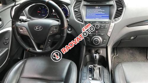 Bán Hyundai Santa Fe 2.2 CRDI đời 2015, màu đen-2