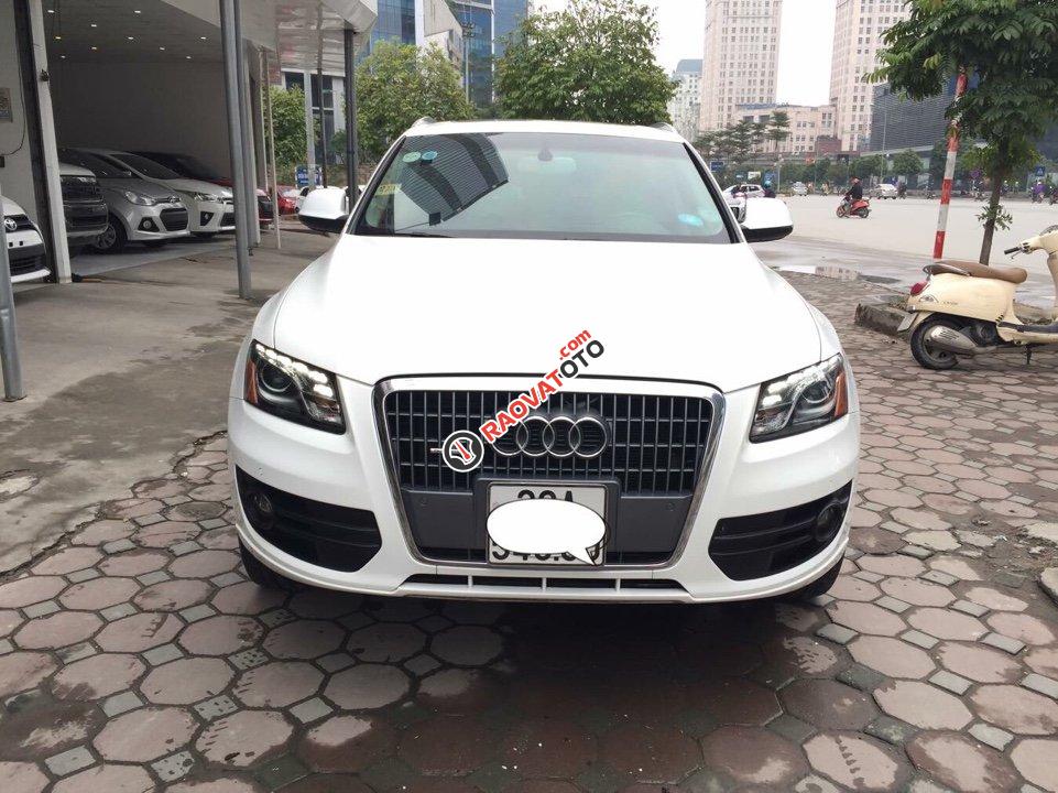 Bán ô tô Audi Q5 2.0T sản xuất năm 2011, màu trắng, nhập khẩu, chính chủ đăng kí 2012, xe chất-1