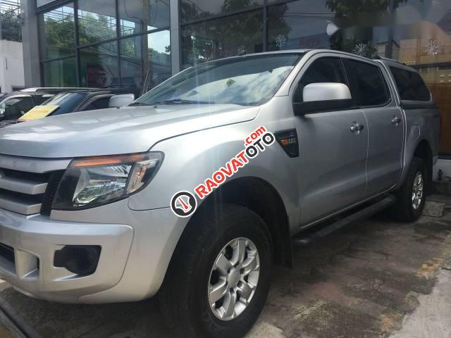 Bán Ford Ranger MT đời 2013, màu bạc số sàn-4