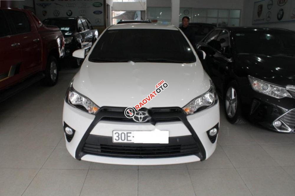 Bán xe Toyota Yaris E đời 2016, màu trắng, nhập khẩu nguyên chiếc -0