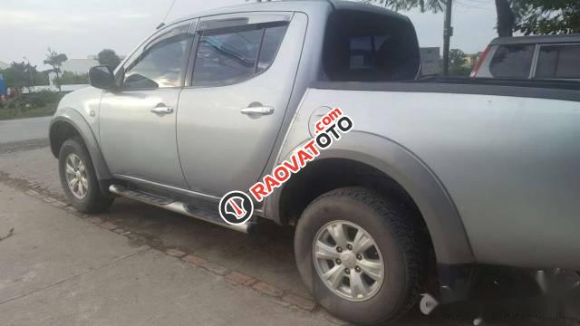 Bán Mitsubishi Triton GLS đời 2011, màu bạc -0