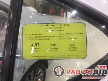 Bán xe Mitsubishi Attrage MT 2015, màu bạc, nhập khẩu, 400 triệu-7