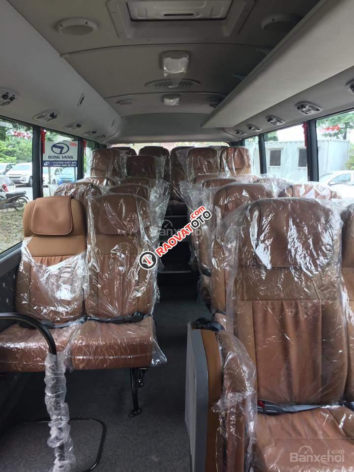 Bán xe County Đồng Vàng thân dài sản xuất 2018 - đèn trần led đổi màu-6