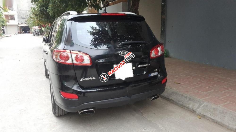 Bán Hyundai Santa Fe SLX đời 2011, màu đen, nhập khẩu-0