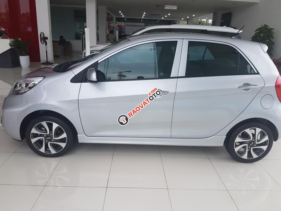 Kia Morning S MT đời 2018, màu bạc, giá sập sàn - LH 0966108885-1