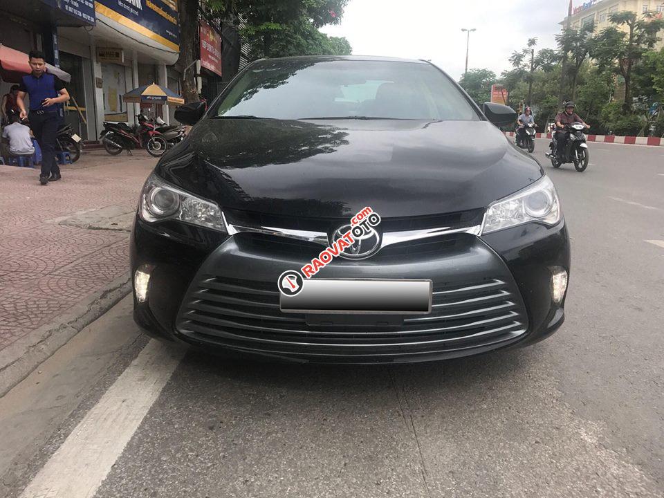 Bán xe Toyota Camry XLE đời 2016, màu đen, xe nhập-0