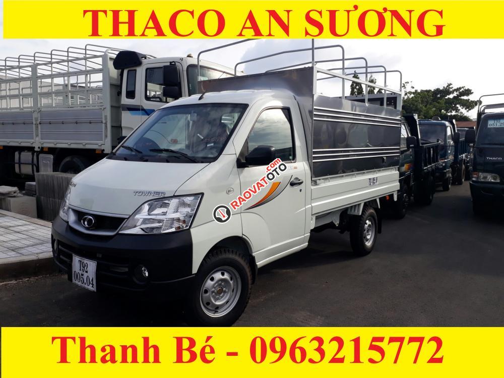 Bán xe Thaco Towner tải trọng 990 kg, xe tải nhẹ máy xăng động cơ Suzuki dưới 1 tấn-0