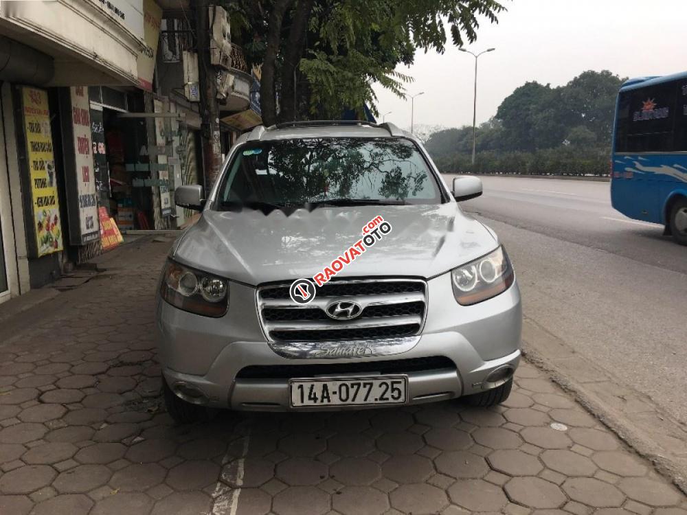 Bán Hyundai Santa Fe MLX 2006, màu bạc, nhập khẩu nguyên chiếc-9