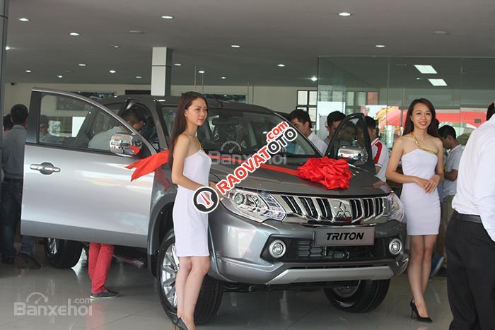 Bán Mitsubishi Triton số tự động, đời 2018, màu xám (ghi), 626 triệu-0