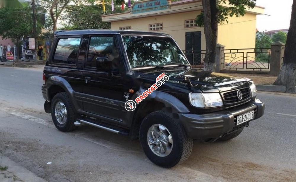 Bán Hyundai Galloper đời 2004, màu đen, xe nhập như mới, 235 triệu-0