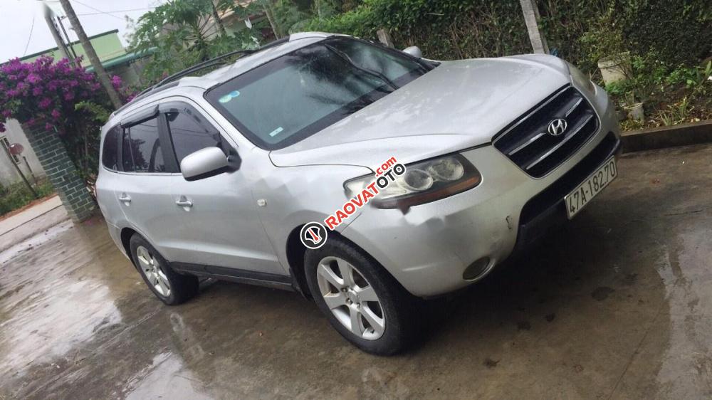 Bán Hyundai Santa Fe MLX đời 2006, màu bạc, nhập khẩu Hàn Quốc, số tự động-0