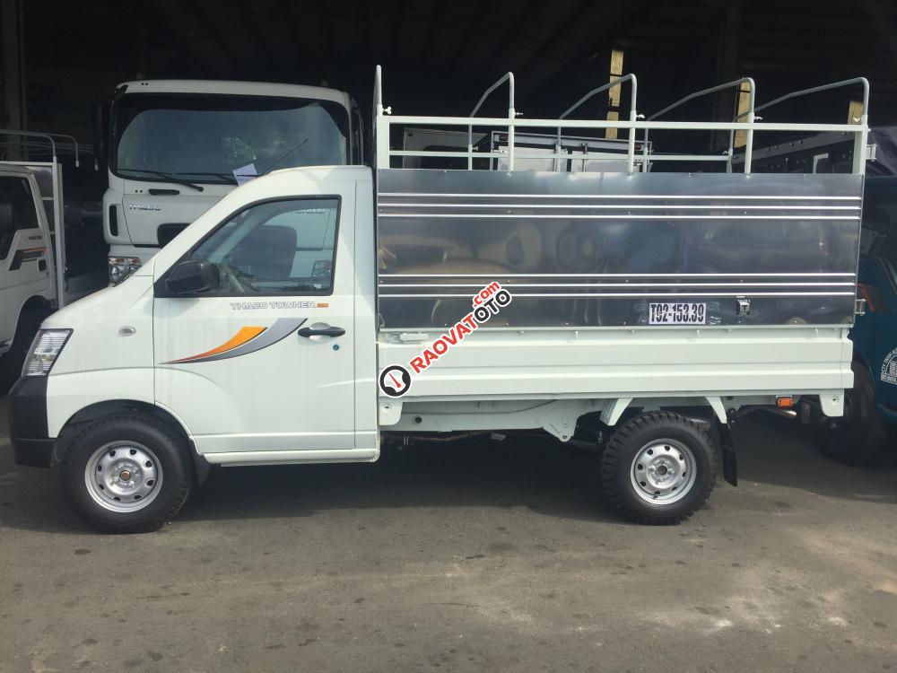 Xe tải Thaco Towner 990 tải trọng 990kg, có máy lạnh theo xe, giá xe tải mới nhất-0