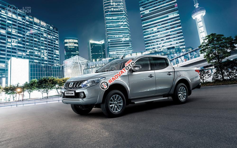 Bán Mitsubishi Triton số tự động, đời 2018, màu xám (ghi), 626 triệu-1