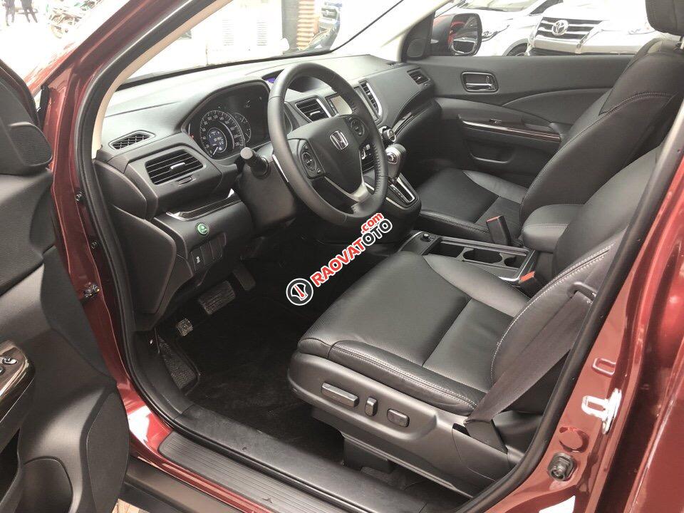 Cần bán gấp Honda CR V 2.4 sản xuất 2017, màu đỏ-5