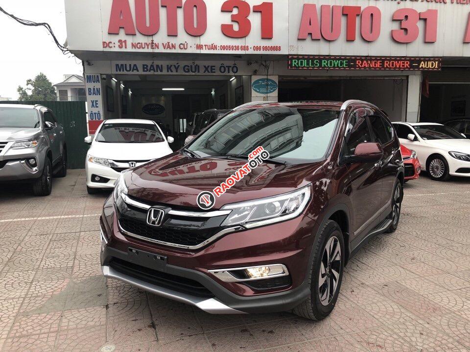 Cần bán gấp Honda CR V 2.4 sản xuất 2017, màu đỏ-8