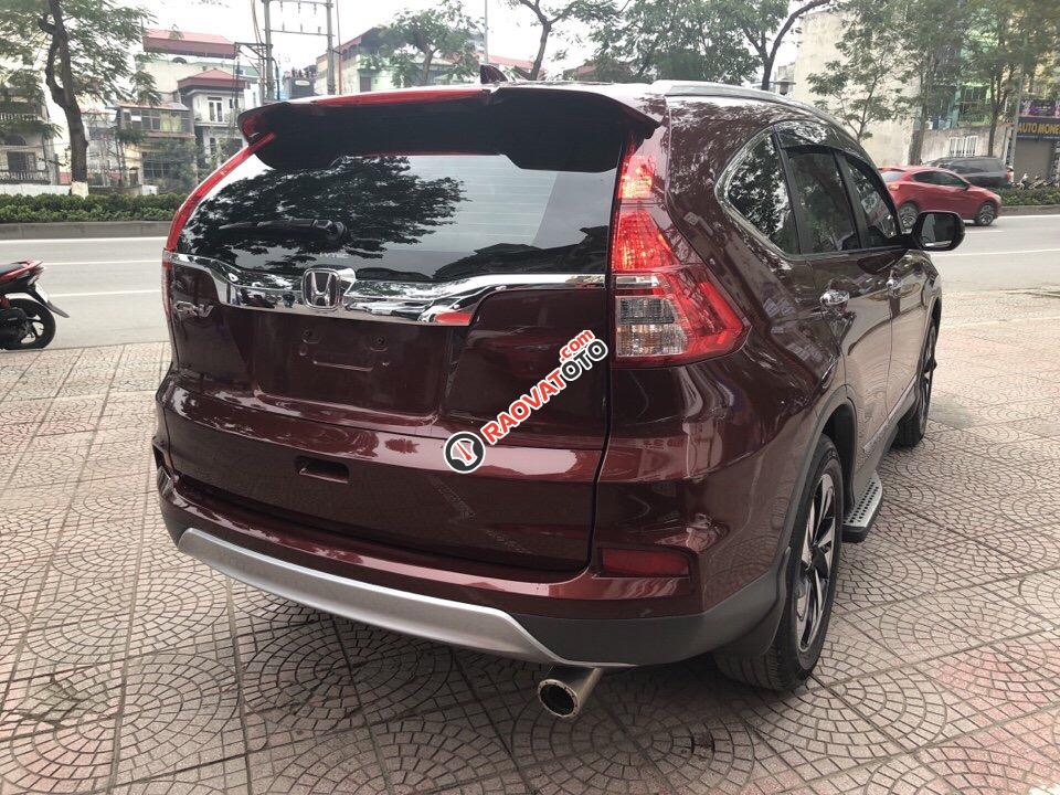 Cần bán gấp Honda CR V 2.4 sản xuất 2017, màu đỏ-7