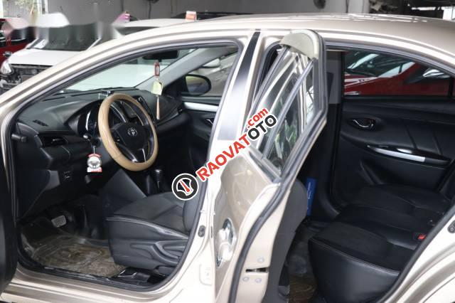Bán xe Toyota Vios G 1.5AT sản xuất 2014, màu vàng cát-2