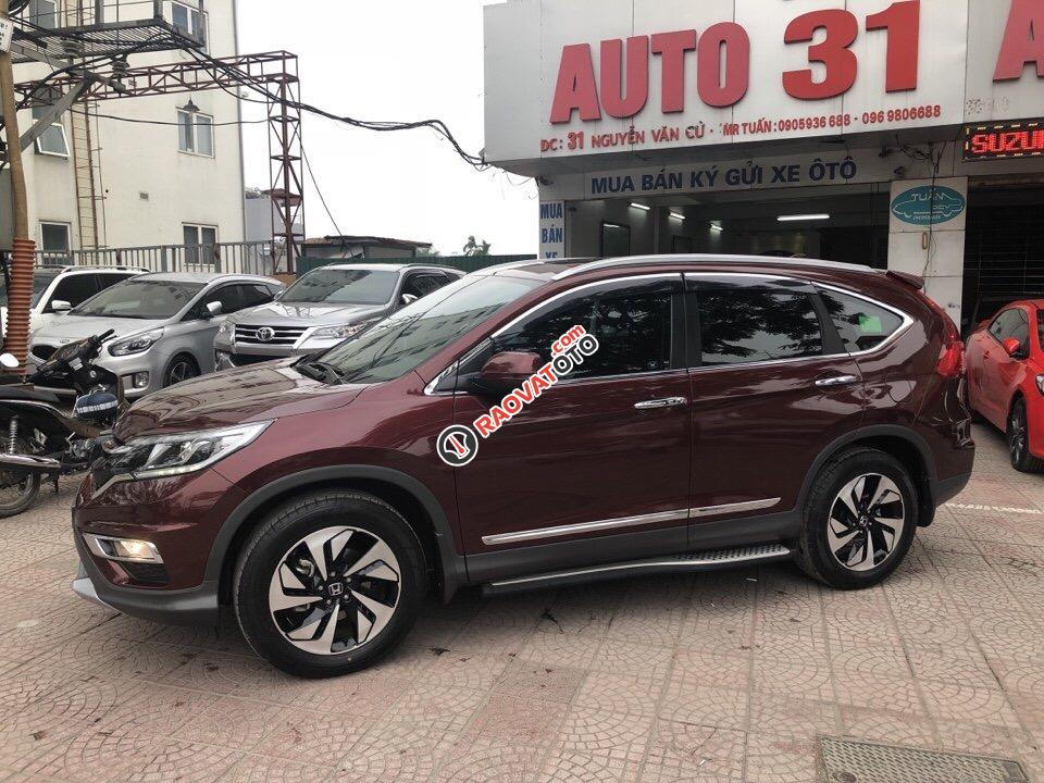 Cần bán gấp Honda CR V 2.4 sản xuất 2017, màu đỏ-6