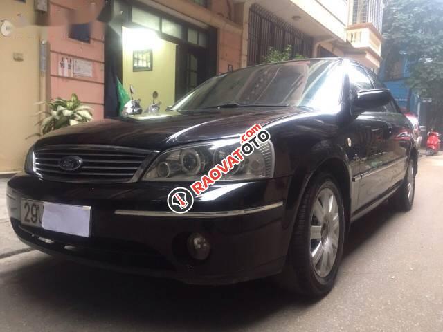 Cần bán lại xe Ford Laser Ghia 1.8 sản xuất 2004, màu đen số tự động-3