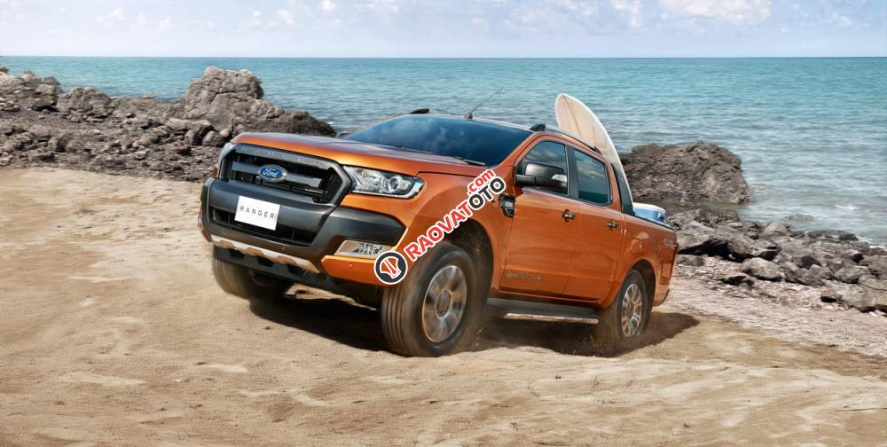 Bán xe Ford Ranger Ranger Wildtrak đời 2017, hỗ trợ vay 80%-0