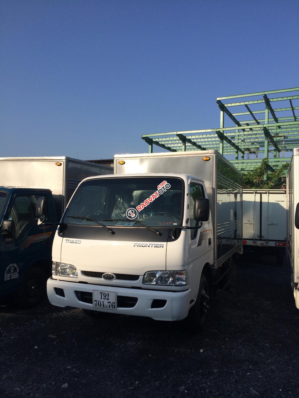 Xe tải Thaco Frontier (1,25 tấn / 1,4 tấn / 1,9 tấn / 2,4 tấn) mới 100%, hỗ trợ vay ngân hàng-0