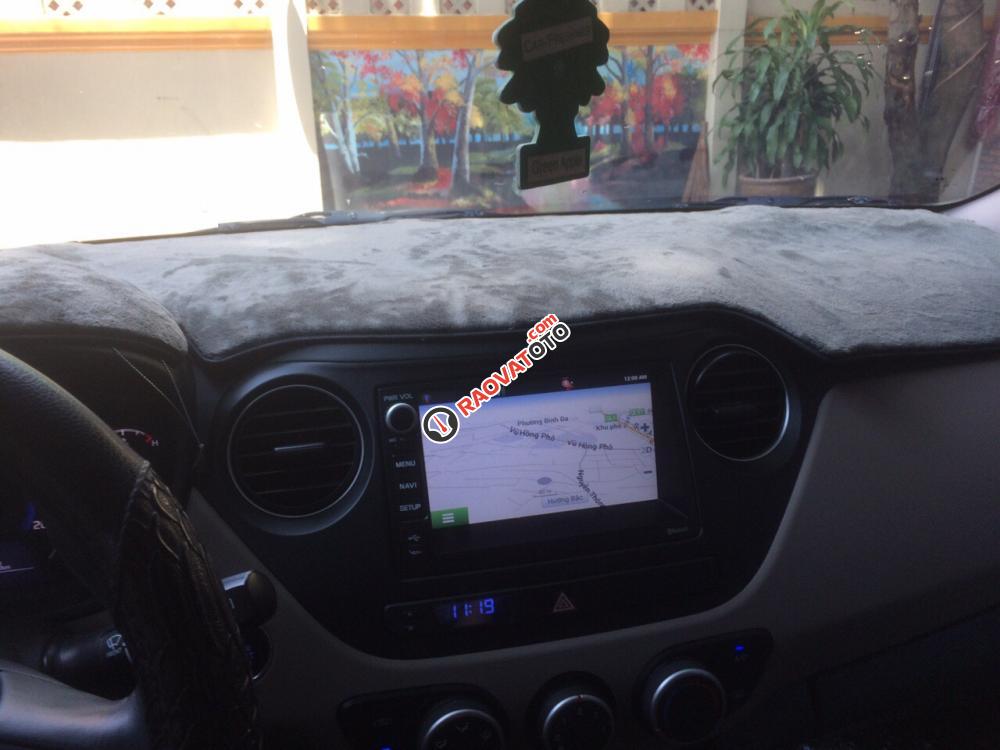 Bán ô tô Hyundai Grand i10 MT nhập khẩu, full options, đời cuối 2016, chính chủ màu trắng-5